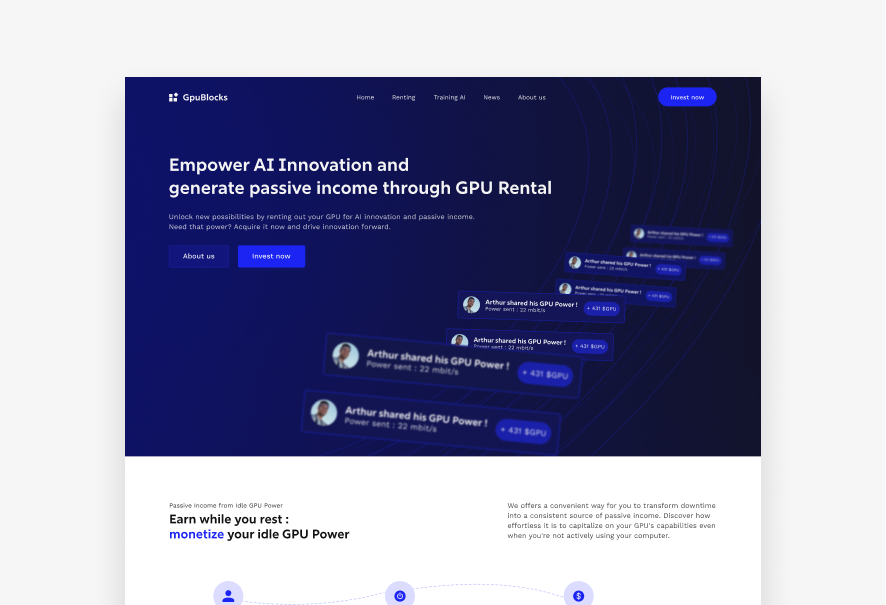 GPU Blocks — Decentralized GPU Rental for AI